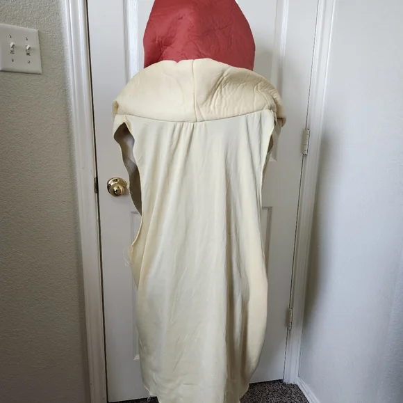 Spirit Hot Dog Costume Frankfurter With Mustard And Bun - M Mens - Picture 10 of 13